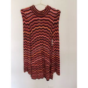 FREE PEOPLE 70’s Style Ziggy Dress Size Medium NWT